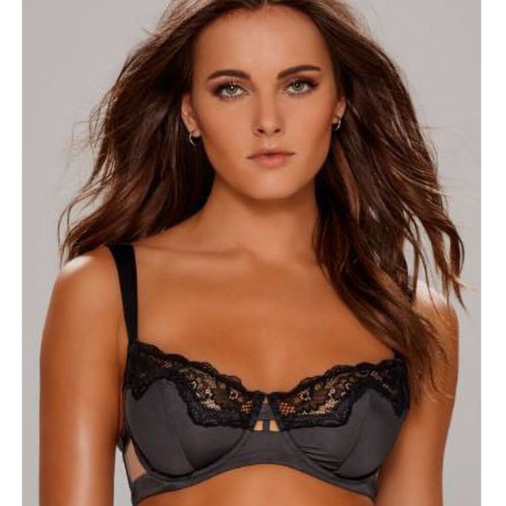 NWT UnVeiled Felina Entre Doux Unlined Demi Bra